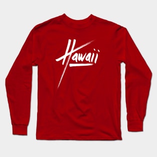 Hawaii 1 - white Long Sleeve T-Shirt